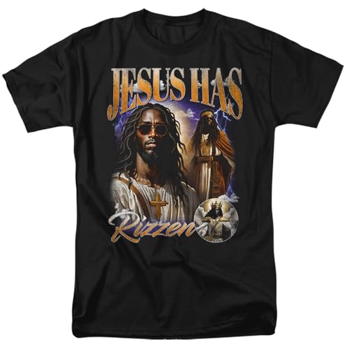 greatLAnd ORIGINAL JESUS TEE BLACK レペント greatLAnd ORIGINAL JESUS TEE BLACK レペント